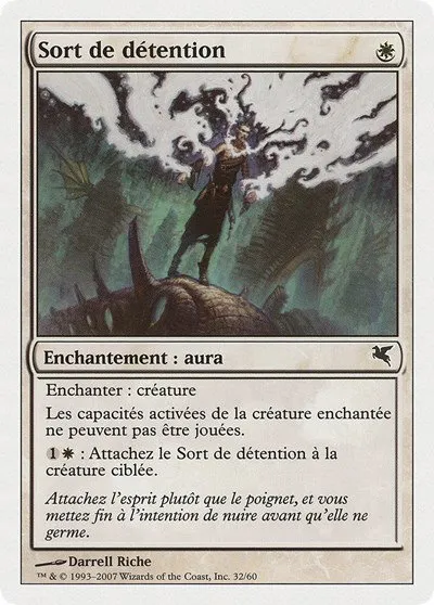 Detainment Spell (French) - "Sort de detention" - French