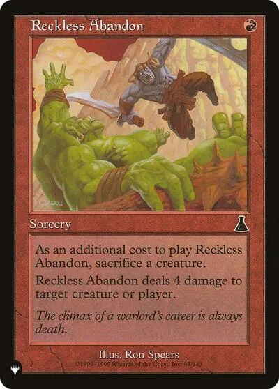 Reckless Abandon - Normal Reckless Abandon