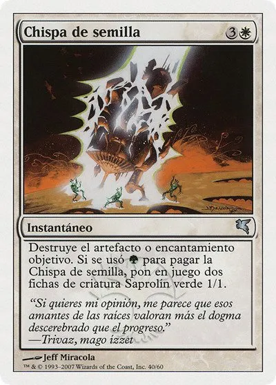 Seed Spark (Spanish) - "Chispa de semilla" - Spanish