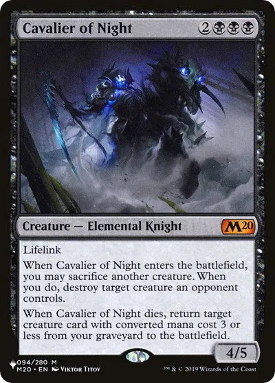 Cavalier of Night - Normal Cavalier Of Night