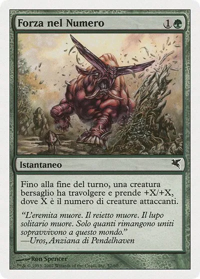 Strength in Numbers (Italian) - "Forza nel Numero" - Italian