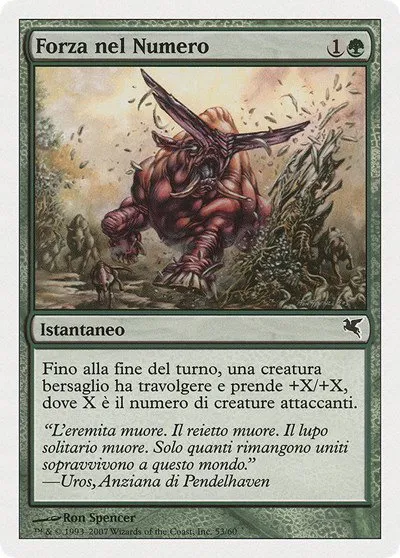Strength in Numbers (Italian) - "Forza nel Numero" - Italian