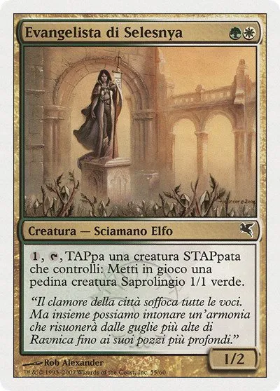 Selesnya Evangel (Italian) - "Evangelista di Selesnya" - Italian