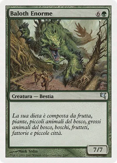 Enormous Baloth (Italian) - "Baloth Enorme"