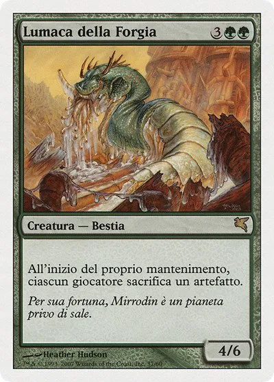 Molder Slug (Italian) - "Lumaca della Forgia"