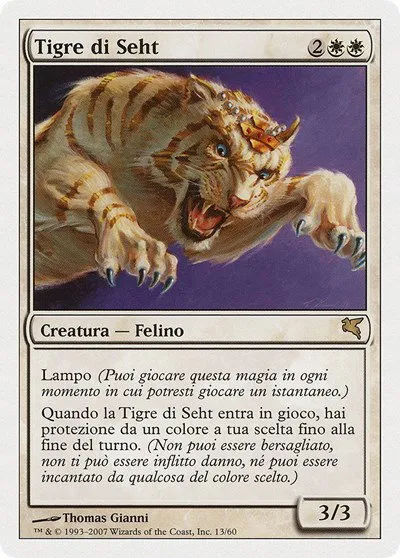Seht's Tiger (Italian) - "Tigre di Seht"