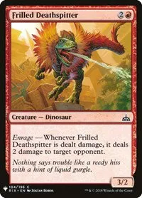 Frilled Deathspitter - Normal Frilled Deathspitter