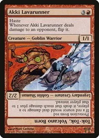 Akki Lavarunner // Tok-Tok, Volcano Born - Foil