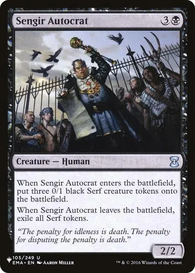 Sengir Autocrat - Normal Sengir Autocrat
