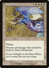Dawn Elemental - Foil