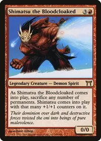 Shimatsu the Bloodcloaked - Foil