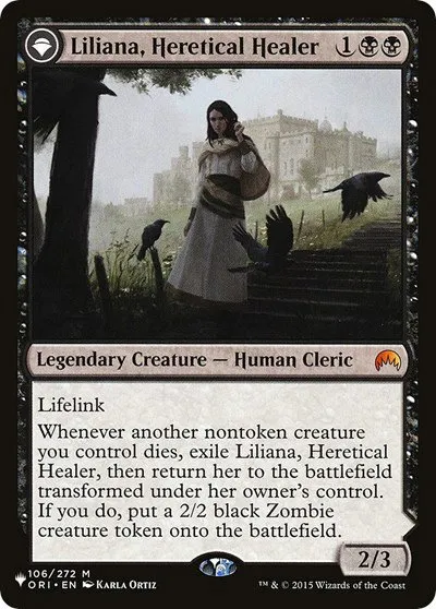 Liliana, Heretical Healer - Normal Liliana Heretical Heale