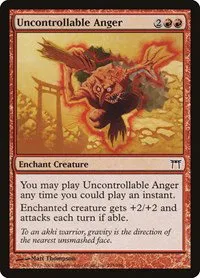 Uncontrollable Anger - Foil