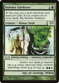 Budoka Gardener // Dokai, Weaver of Life - Foil