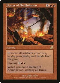 Decree of Annihilation - Foil