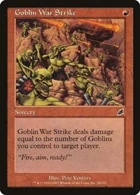 Goblin War Strike - Foil