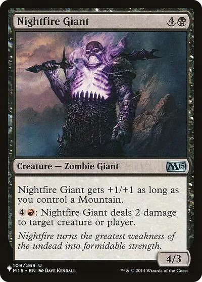 Nightfire Giant - Normal Nightfire Giant