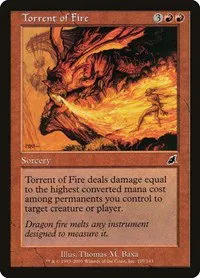 Torrent of Fire - Foil