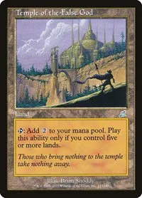Temple of the False God - Foil