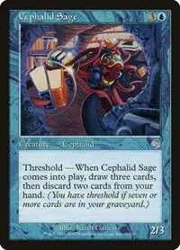 Cephalid Sage - Foil