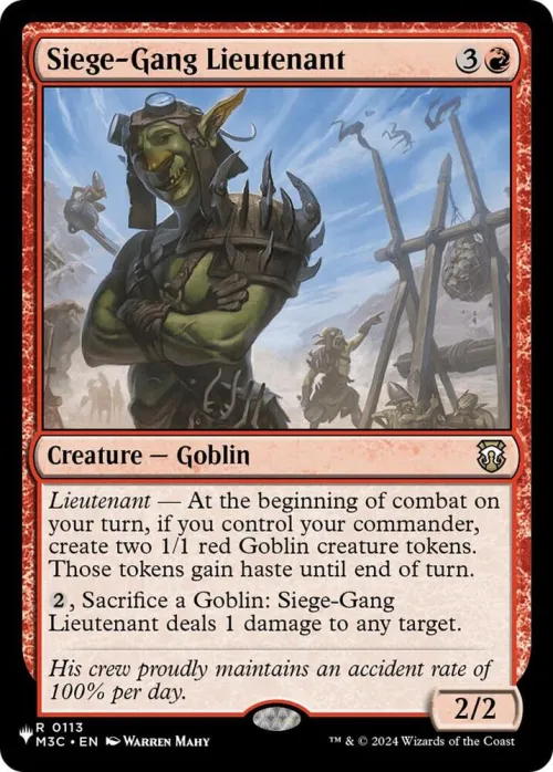 Siege-Gang Lieutenant - Normal Siege Gang Lieutenant