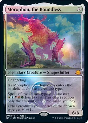 Morophon, the Boundless - Foil Morophon The Boundless