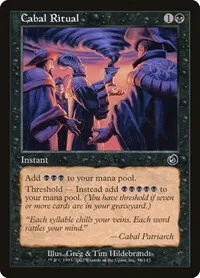 Cabal Ritual - Foil