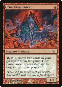 Grim Lavamancer - Foil Grim Lavamancer