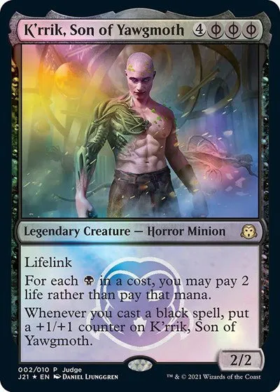 K'rrik, Son of Yawgmoth - Foil K Rrik Son Of Yawgmoth