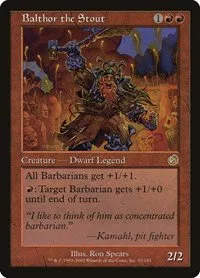 Balthor the Stout - Foil