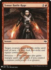 Temur Battle Rage - Frf