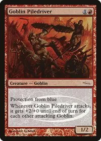 Goblin Piledriver - Foil Goblin Piledriver