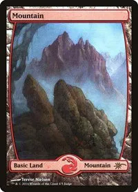 Mountain - Full Art - Foil Mountain Full Art