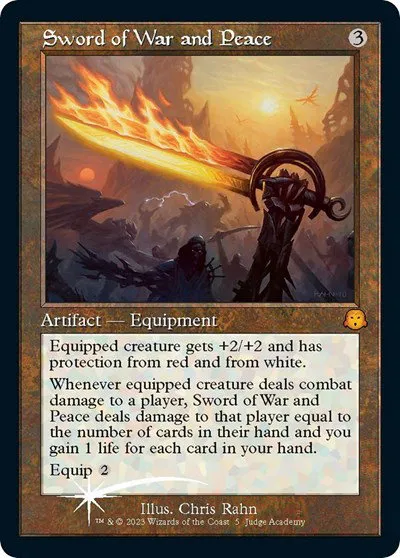 Sword of War and Peace - Foil Sword Of War And Peace