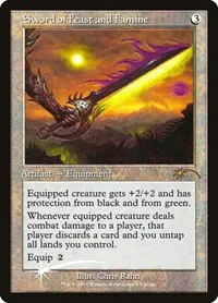 Sword of Feast and Famine - Foil Sword Of Feast And Famine
