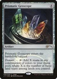 Prismatic Geoscope - Foil Prismatic Geoscope