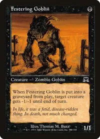 Festering Goblin - Foil
