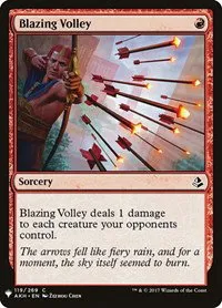 Blazing Volley - Normal Blazing Volley