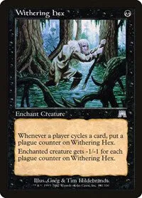 Withering Hex - Foil