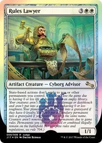 Rules Lawyer - Foil Rules Lawyer