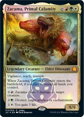 Zacama, Primal Calamity - Foil Zacama Primal Calamity
