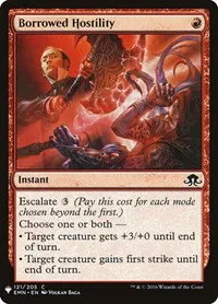 Borrowed Hostility - Normal Borrowed Hostility