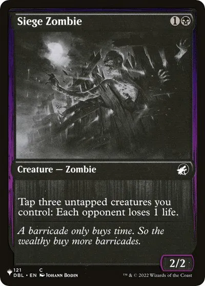 Siege Zombie - Normal Siege Zombie