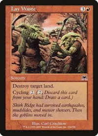 Lay Waste - Foil