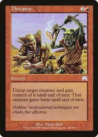 Threaten - Foil