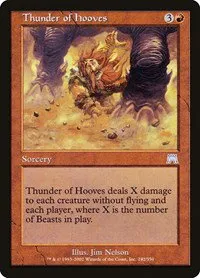 Thunder of Hooves - Foil