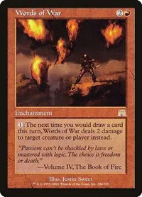 Words of War - Foil