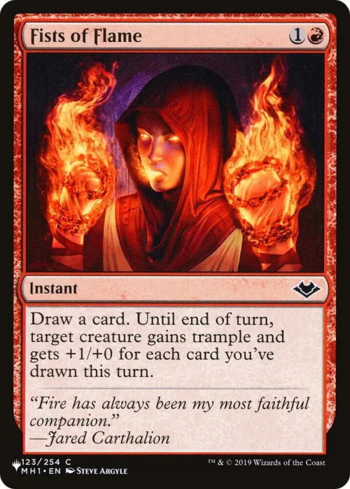 Fists of Flame - Mh1