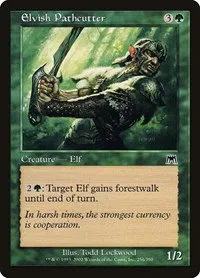 Elvish Pathcutter - Foil