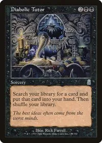 Diabolic Tutor - Foil